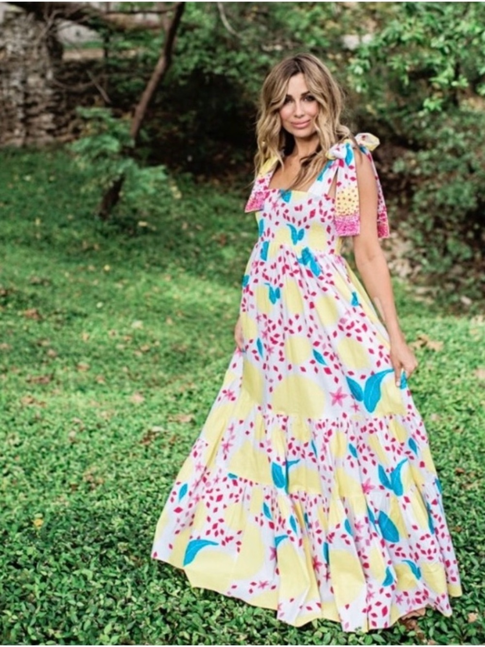 Sheridan French Kelly Dress in Lemon